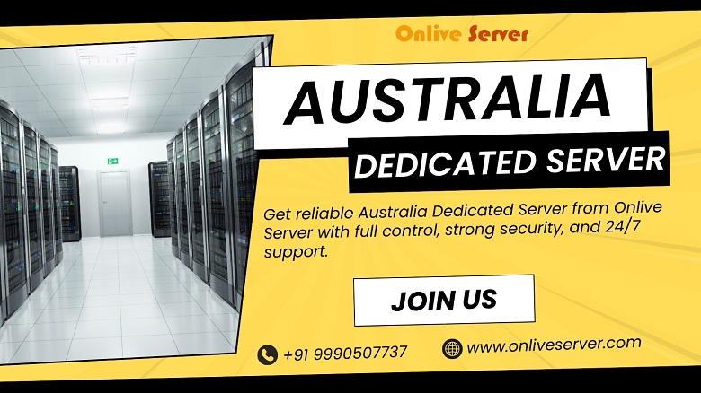 Australia Dedicated server Hosting