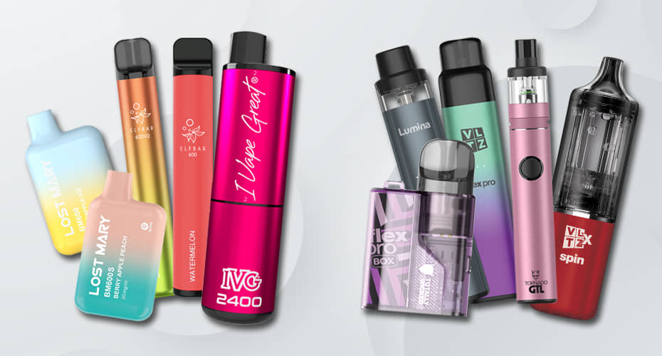 Popular Crystal Prime Flavours Vape UK