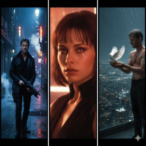 Frames of Blade Runner movie