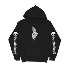 Suicideboys Vintage Hoodie – Washed Black Heavyweight Pullover: A Perfect Blend of Streetwear and Emotion
