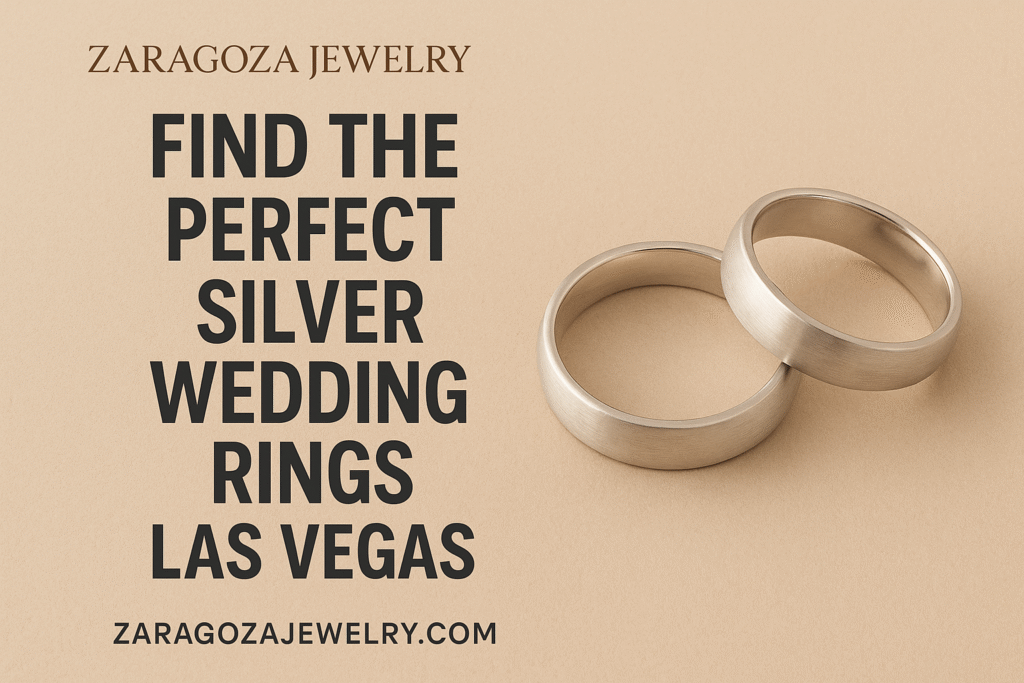 Zaragoza Jewelry Find the Perfect Silver Wedding Rings Las Vegas