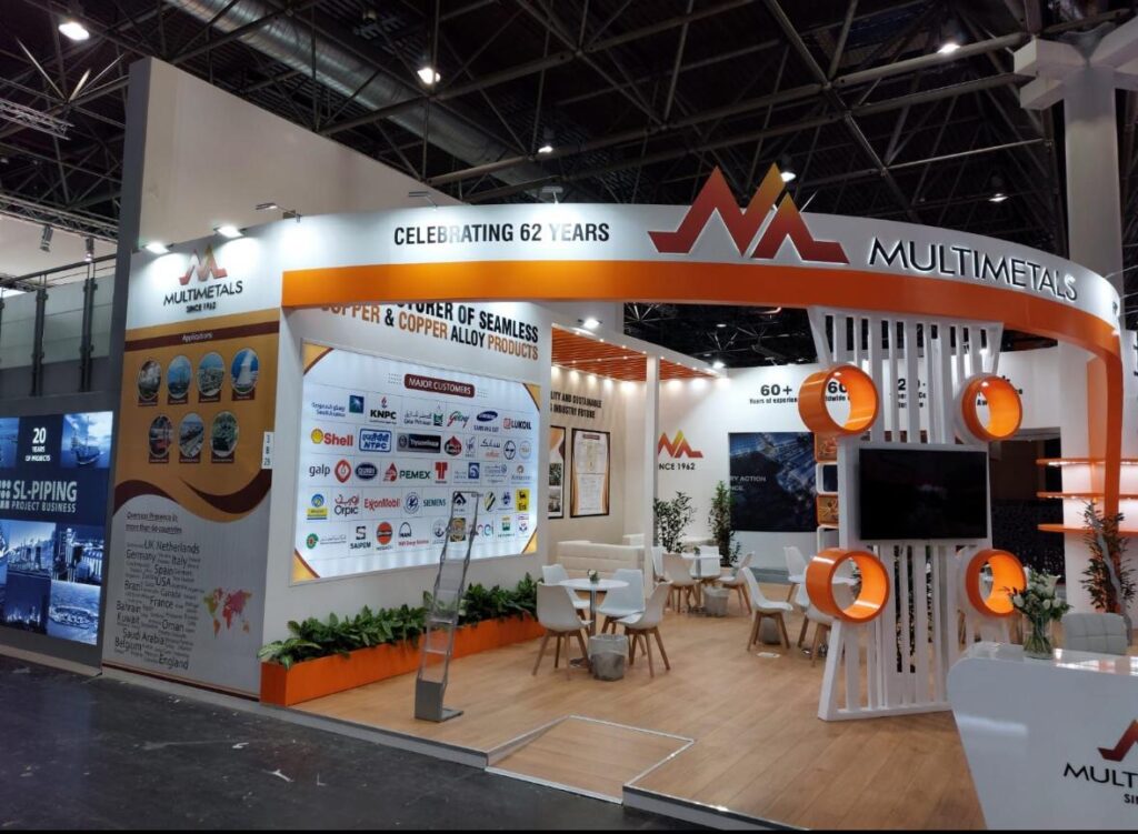 40x40 trade show booth