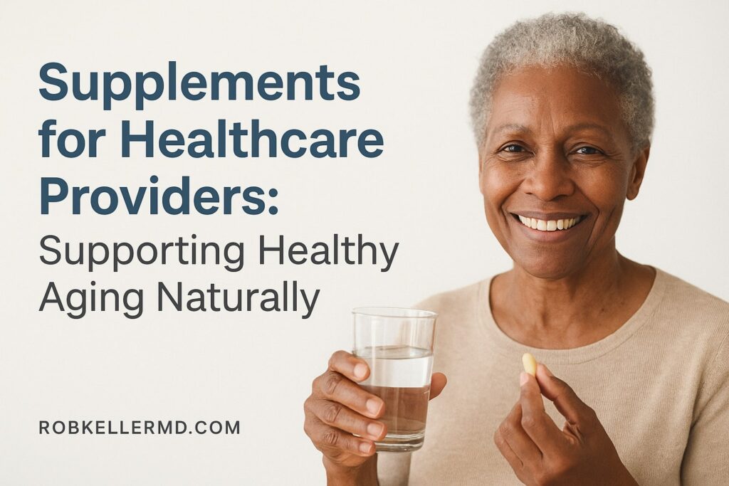 Supplements for Healthcare Providers: Supporting Healthy Aging Naturally