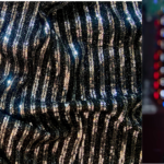 fabric design on saree