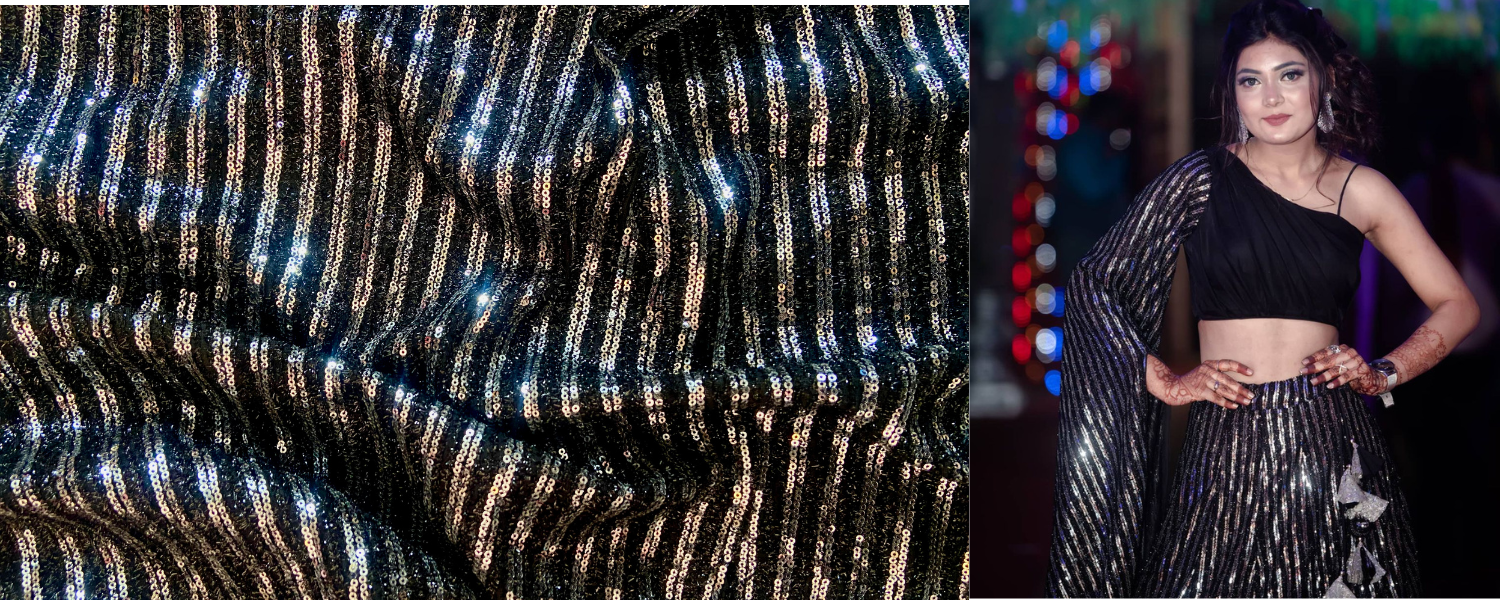 fabric design on saree