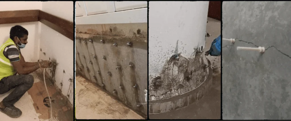 Grouting Services for Structural Stability & Leak Control