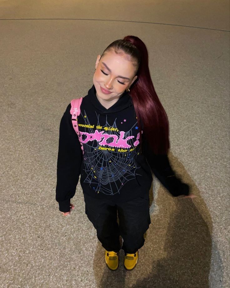 Spider Hoodie Front Side View