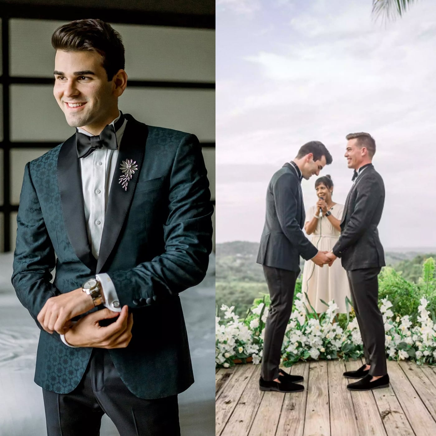 custom wedding tuxedo